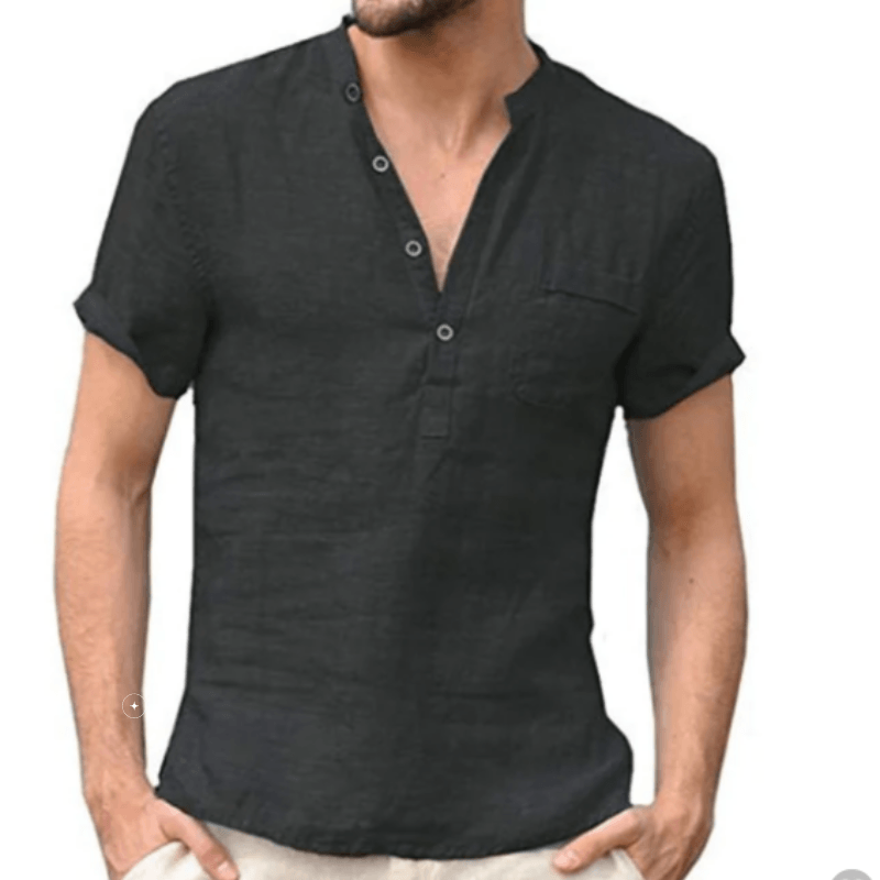 Camisa de Linho Italiana - SALOMAO SHOP