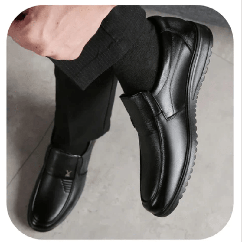 Sapato Mocassim Social de Couro - Macio e Confortável - SALOMAO SHOP